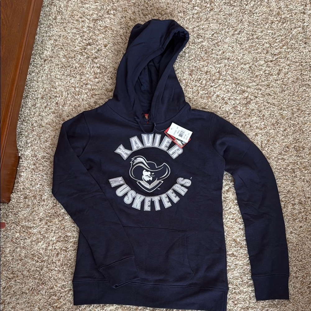 Xavier Musketeers Navy Hoodie